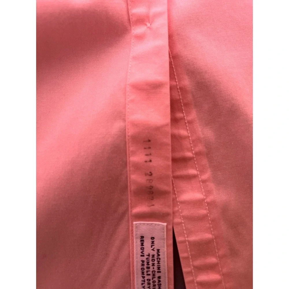 Brooks Brothers Pink 3/4 Sleeve‎ Button Down Shirt Women's 4 Preppy Classic